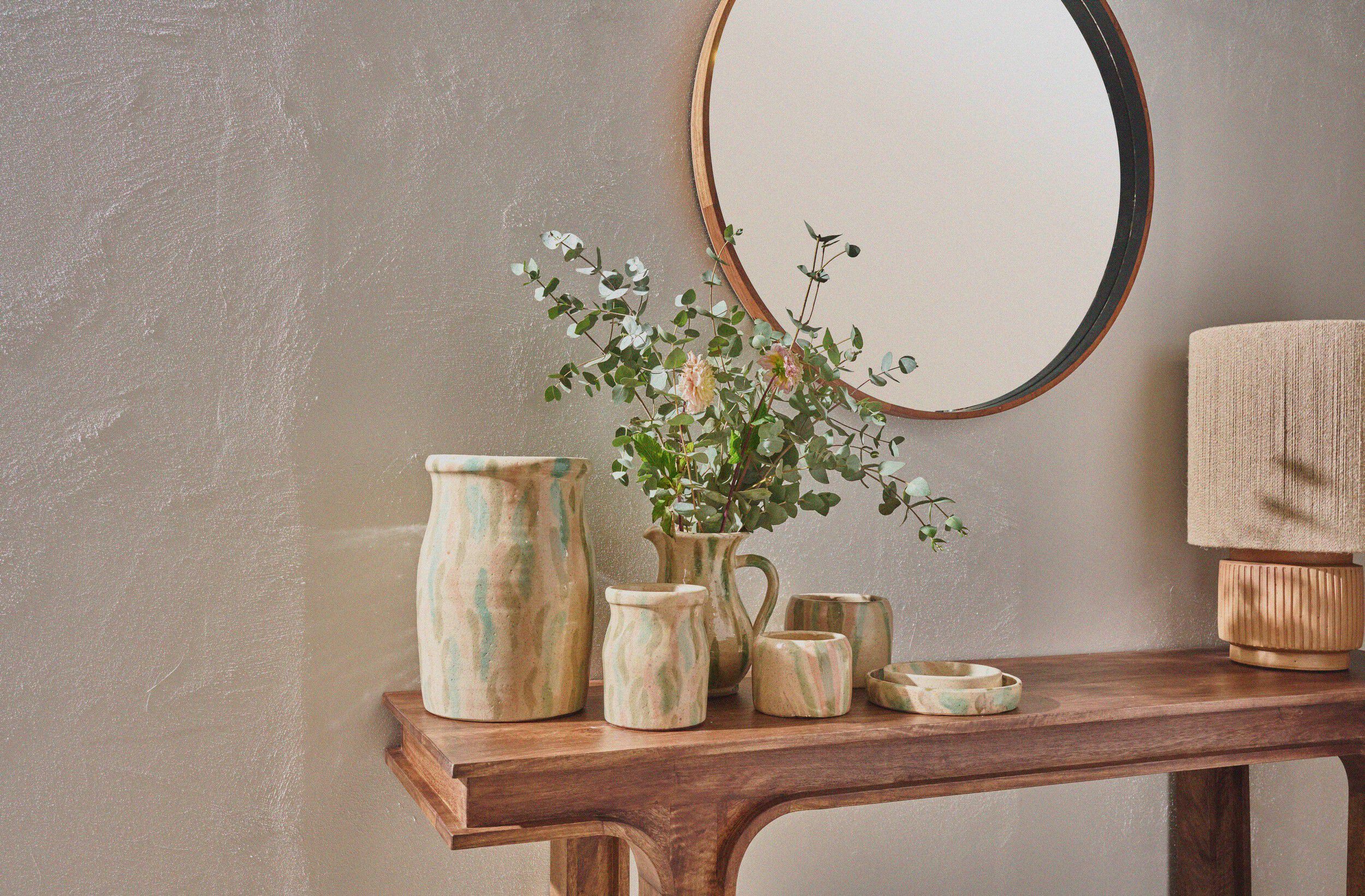 Терракотовая настольная лампа POMAX CORDOBA ARCH-00029686 - Вид №10