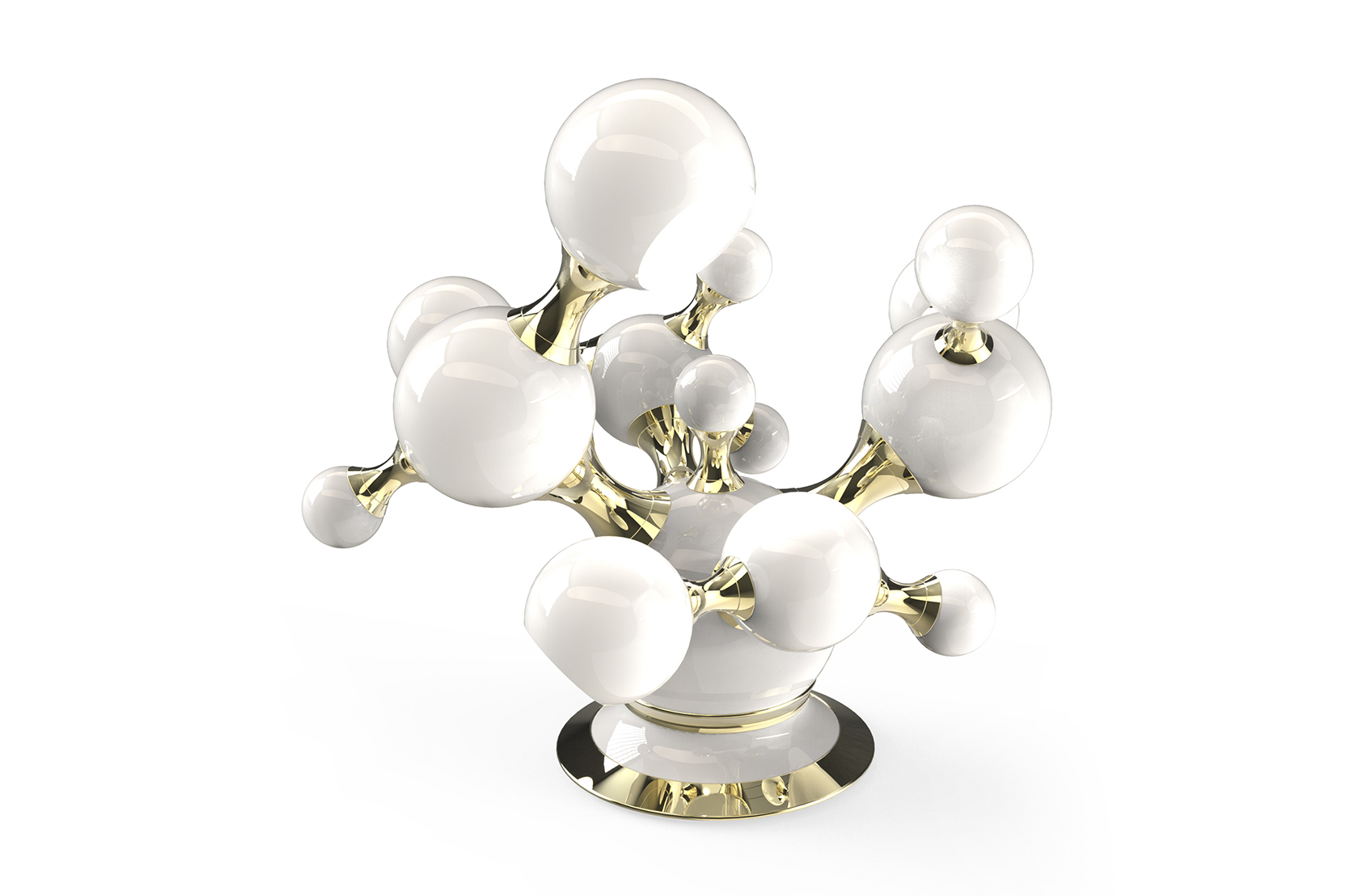 CIST37 Настольная лампа в детскую Атомный Circu  - Вид №1