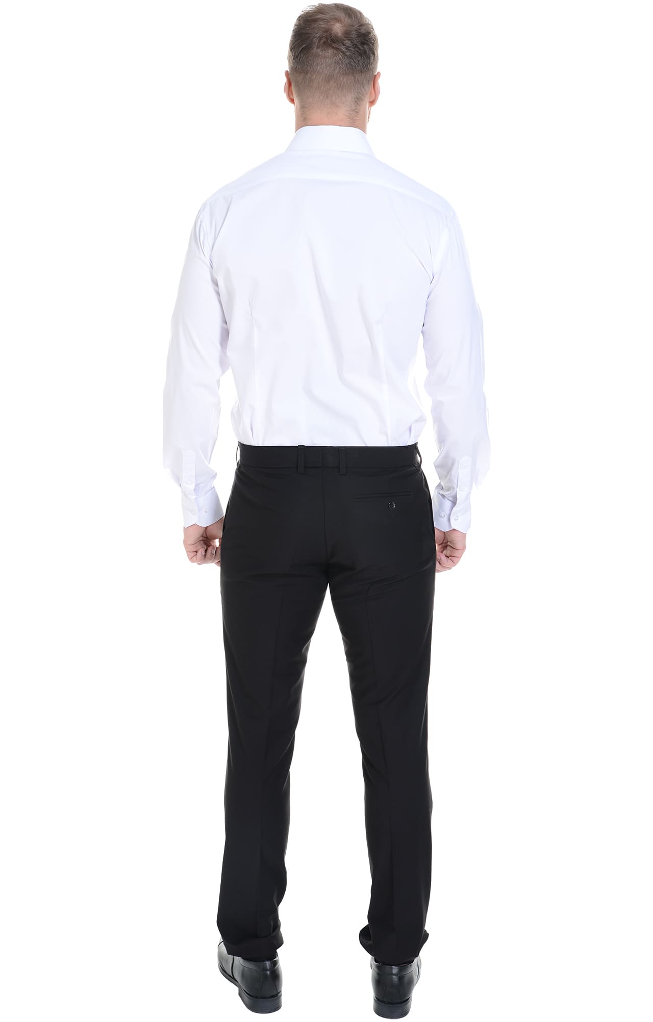 5030113 Рубашка мужская  white El-Risto  Корпоративная одежда  размер 46/182-188  - Вид №8