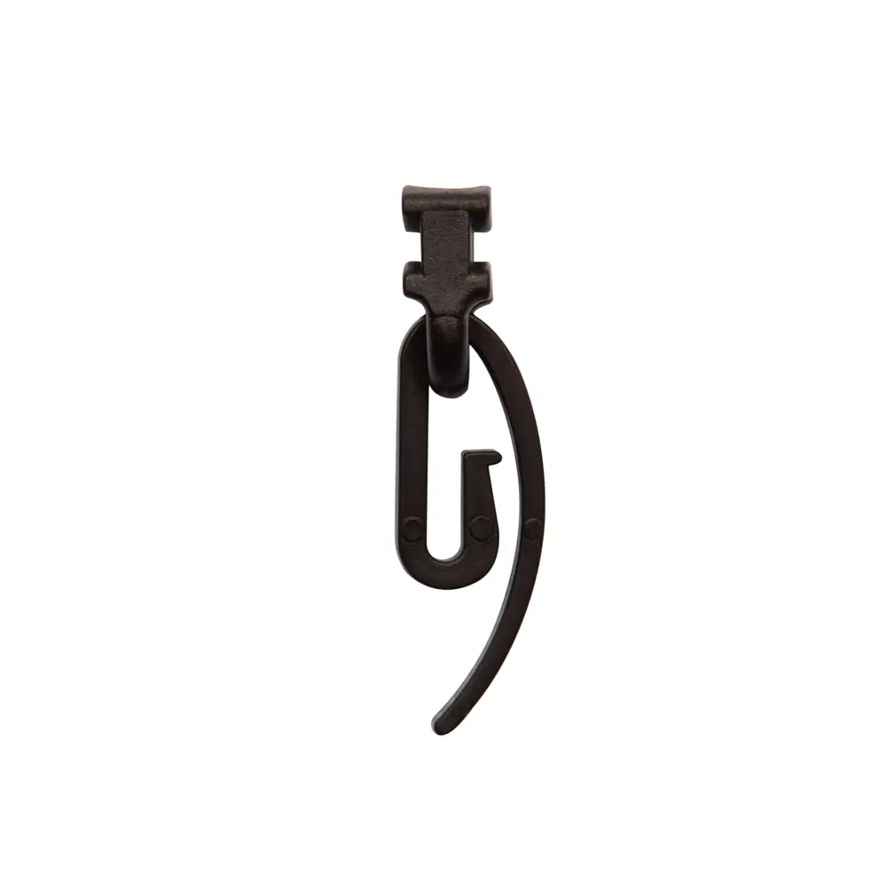 Глайдер с крючком и стопором для штор для профиля Хайтек цвет чёрный 35 см 20 шт ARTTEX STLM-2199134