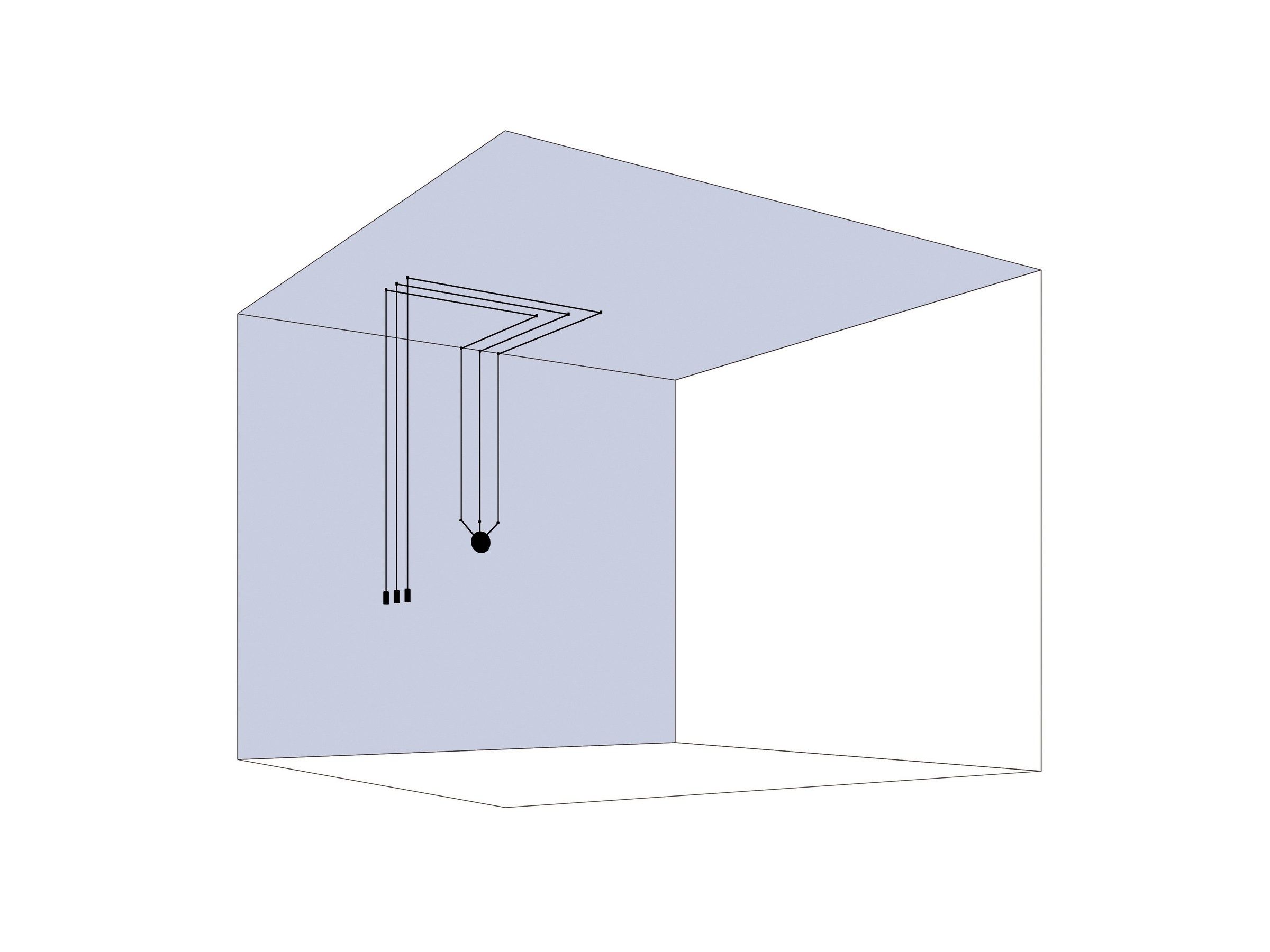 Светодиодный подвесной светильник Vibia Wireflow Free-Form ARCH-00046115 - Вид №10