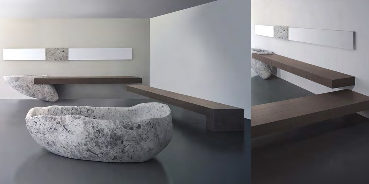 08LP1LR Накладная раковина на столешницу  прямоугольная Toscoquattro  - Вид №2