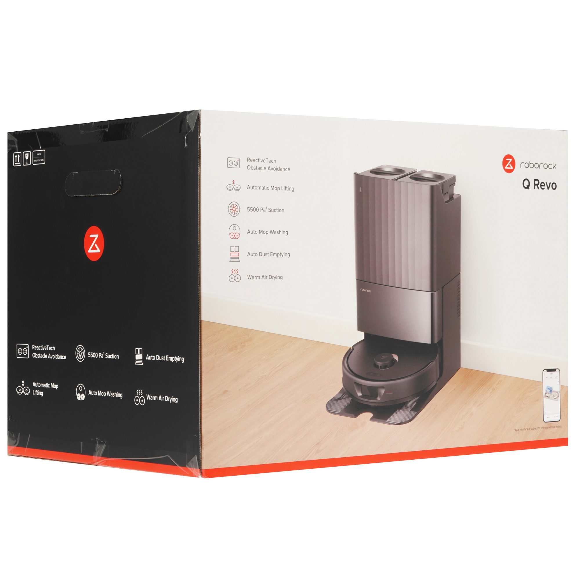 5425322 Робот-пылесос Roborock Q Revo черный STDN-0086753 - Вид №10