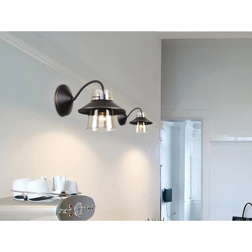 Бра «Gavana» 590/1А 1хЕ14х40 Вт цвет коричневый Escada STLM-2210579 - Вид №5