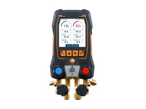 Цифровой коллектор с 4-ходовым клапанным блоком и интуитивно понятным сенсорным экраном