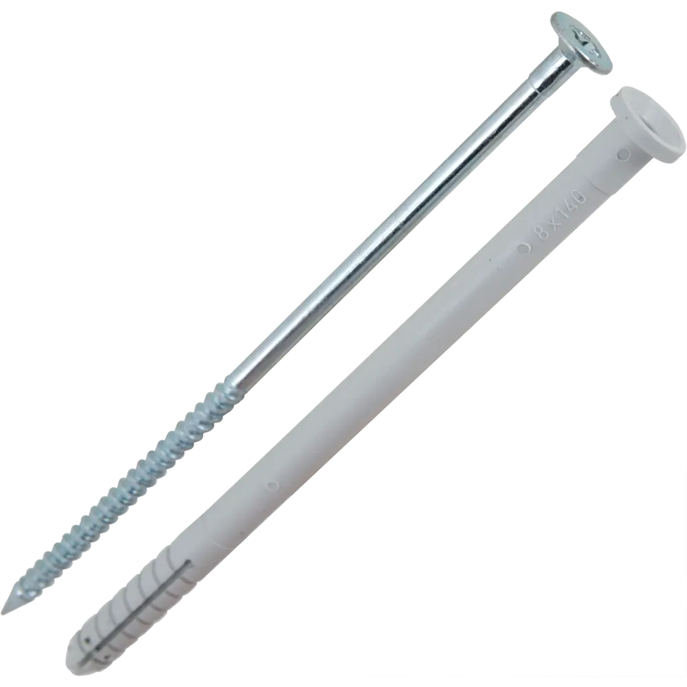 Дюбель-гвоздь цилиндрическая манжета Standers 8x140 мм, нейлон, 30 шт STLM-2133779 - Вид №1