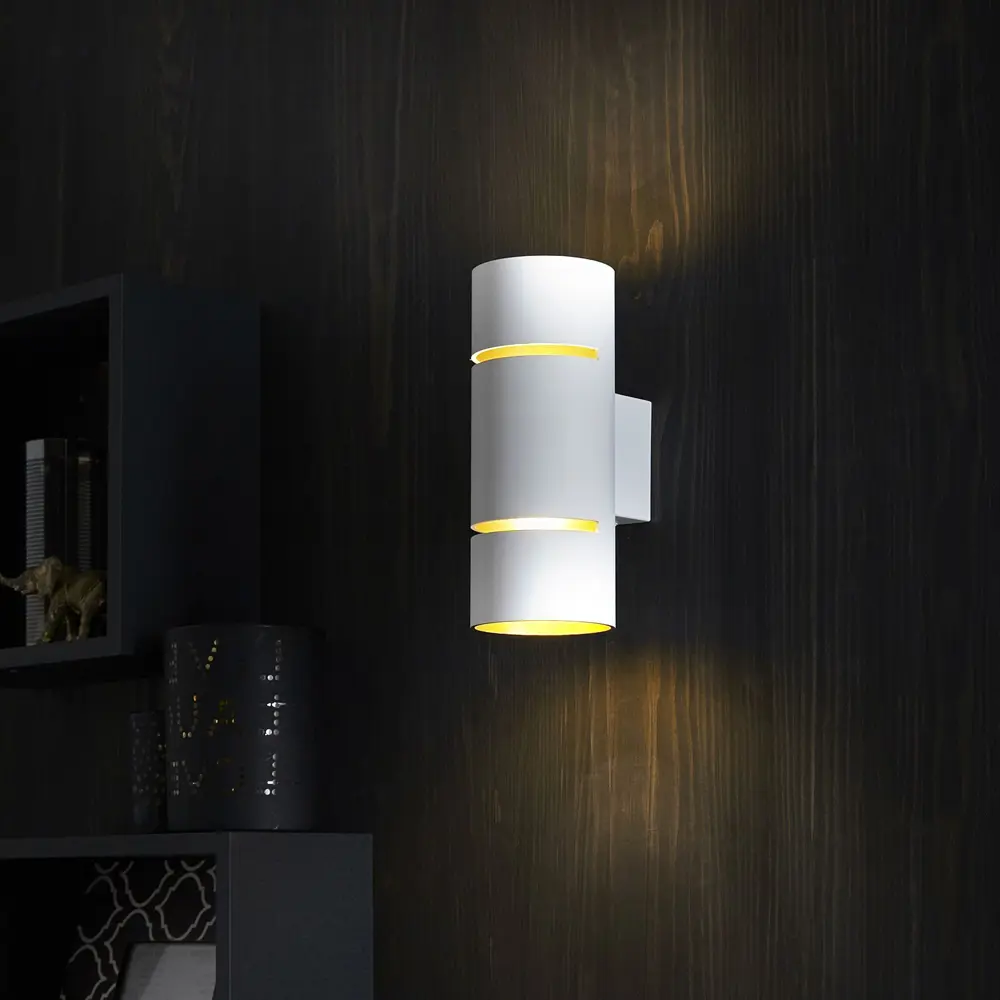 Настенный светильник KREAFORTA Suleya теплый белый свет цвет белый STLM-2210821