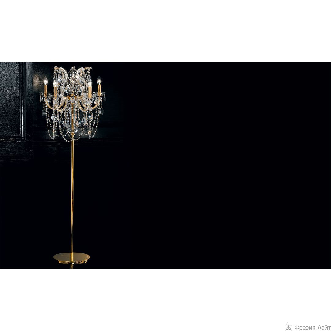 Masiero VE 938 STL5 G03 oro/cut cryst торшер Maria teresa 111959