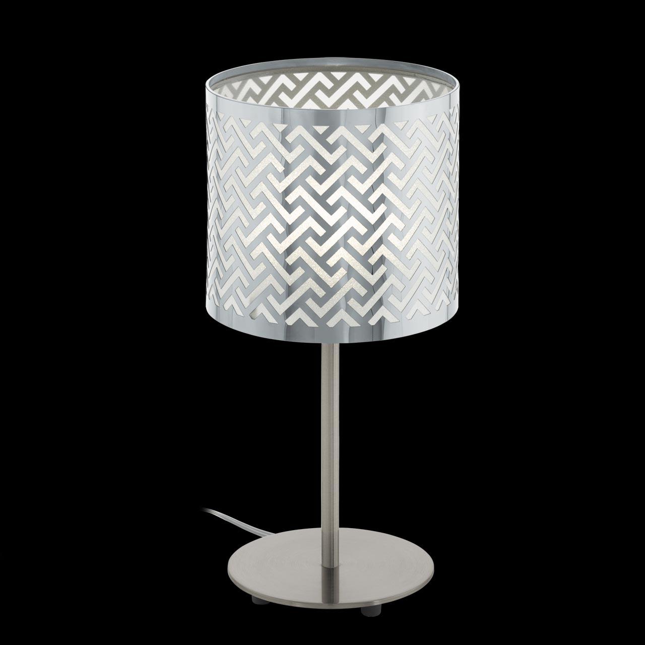 Настольная лампа Eglo Leamington 1 49167 EGLO КЛАССИЧЕСКИЕ 221026 Прозрачный;хром  - Вид №1