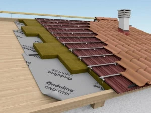 ONDULINE ITALIA Утеплитель и гидроизоляция скатных крыш Roofing system