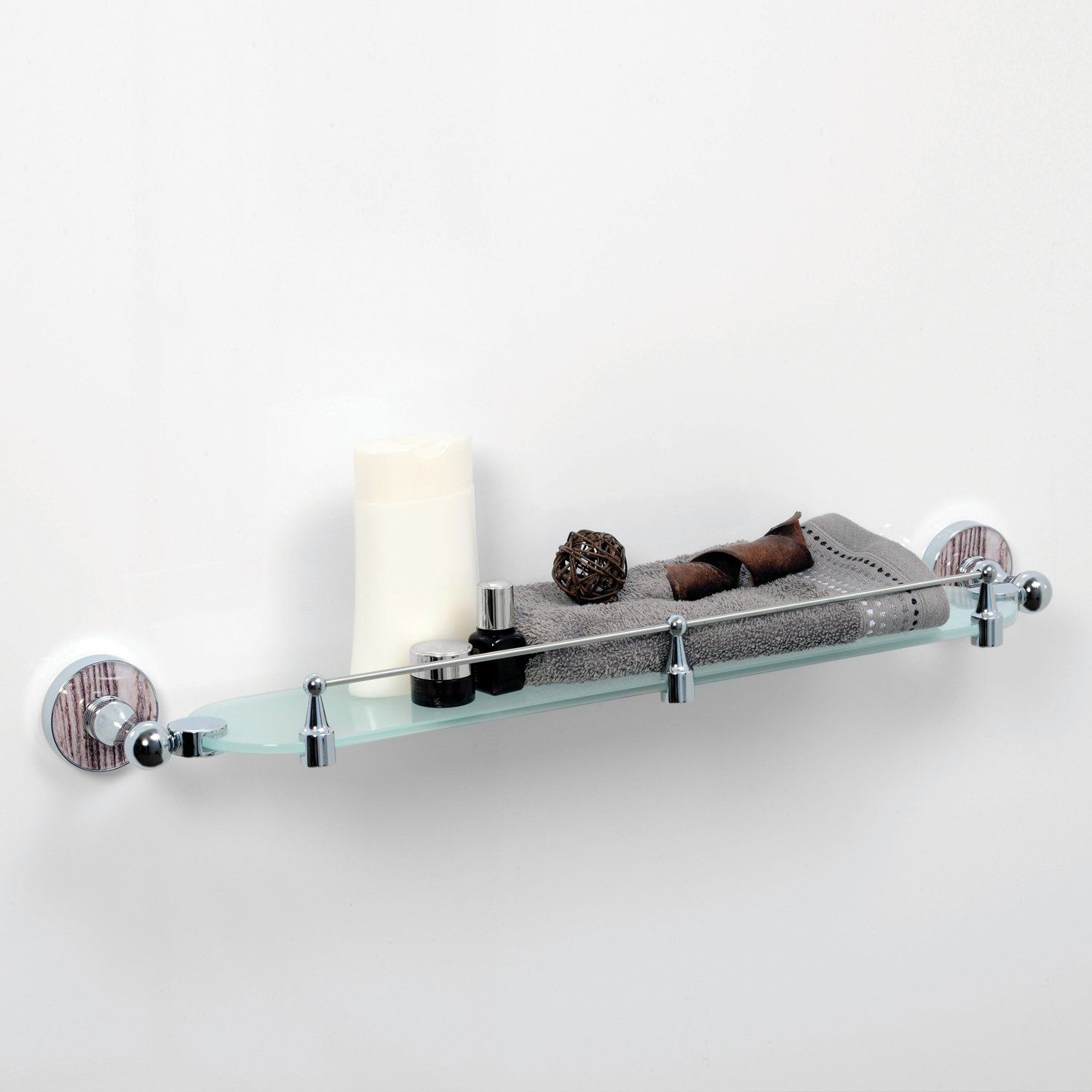 K-6944 Regen Полка стеклянная с бортиком WasserKRAFT Regen K-6900 