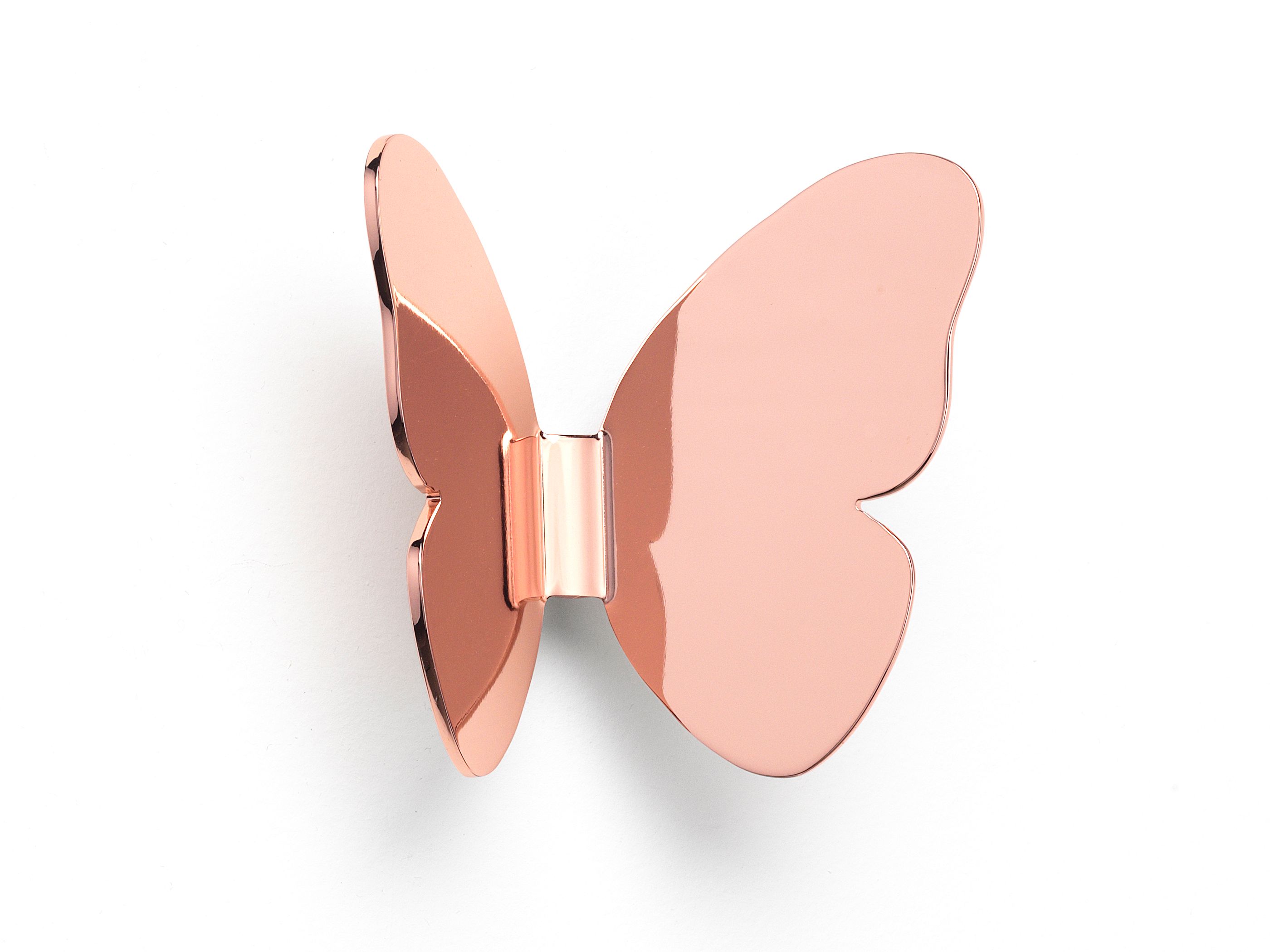 Латунная настенная вешалка GHIDINI1961 SINGLE BUTTERFLY ARCH-00130709 - Вид №4