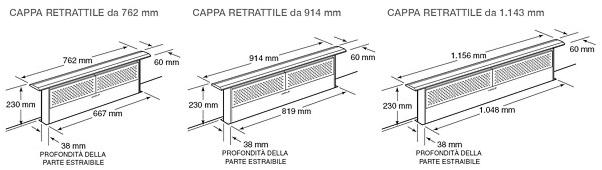 Wolf Вытяжка на столешнице из нержавеющей стали Cappe d'aspirazione Icbdd30  - Вид №8