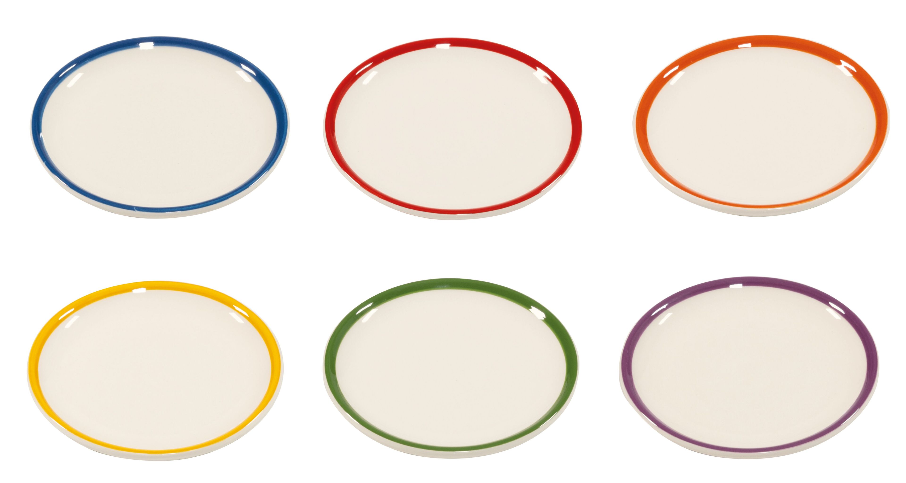 Керамическая круглая тарелка Zafferano Lido ARCH-00109824 - Вид №1