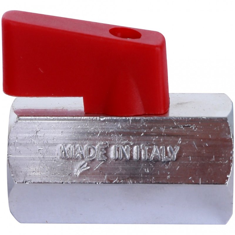 Кран шаровый STOUT ВВ Mini 3/8" стандартный проход, флажок SVB0021000010 - Вид №1