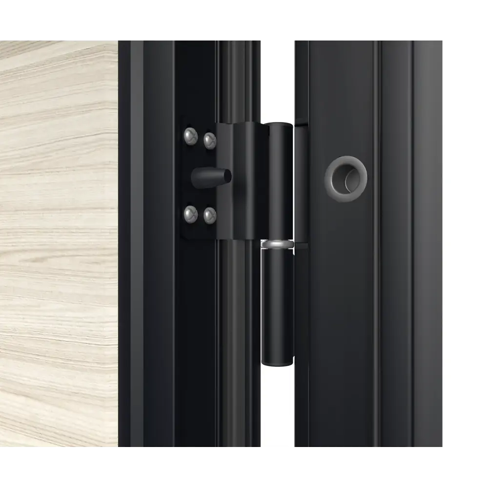 Дверь входная металлическая Оптим 98x205 см правая дуб седой DOORHAN STLM-2162552 - Вид №4