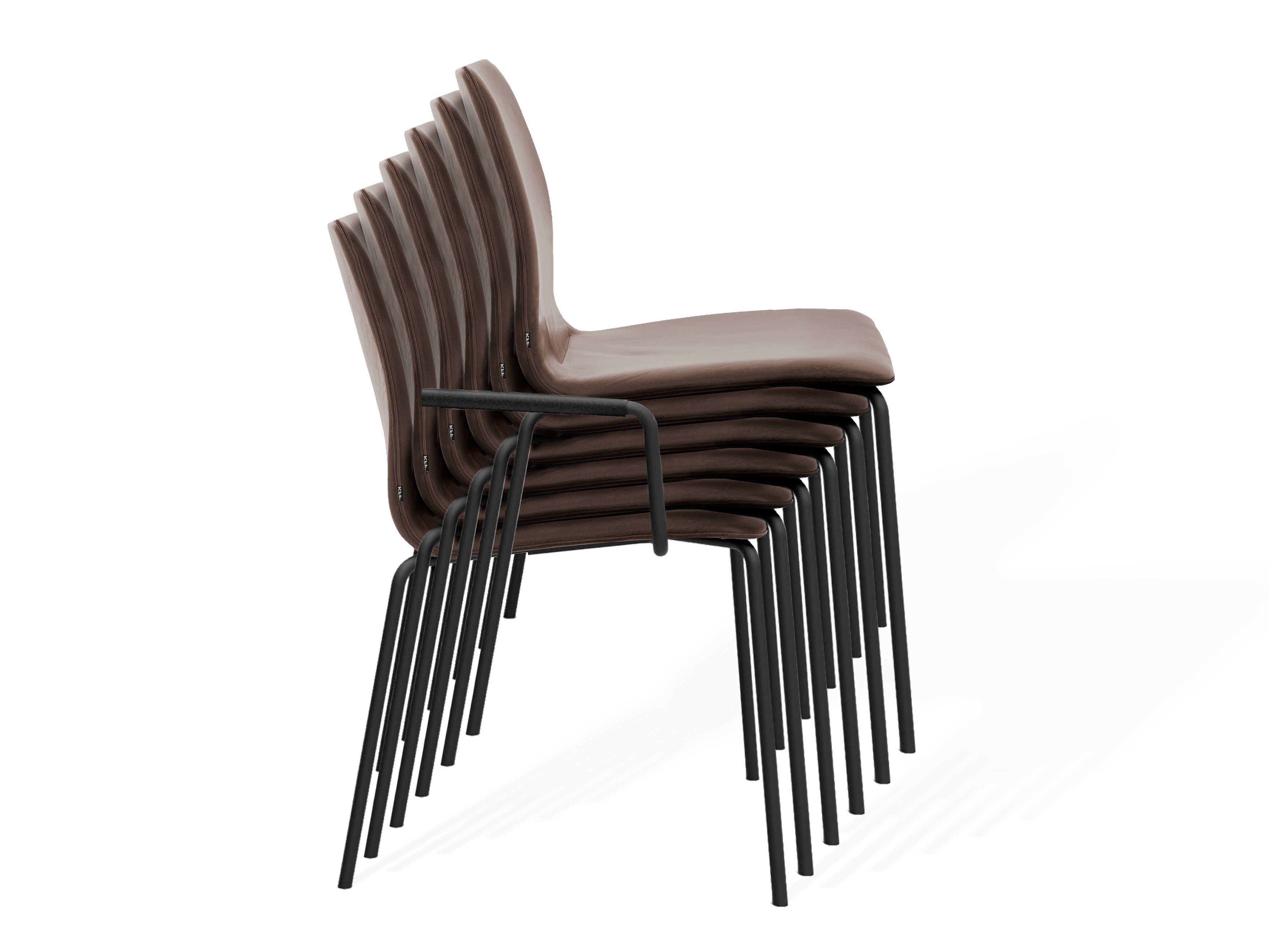 Мягкий штабелируемый стул KFF Maverick ARCH-00085693 - Вид №4