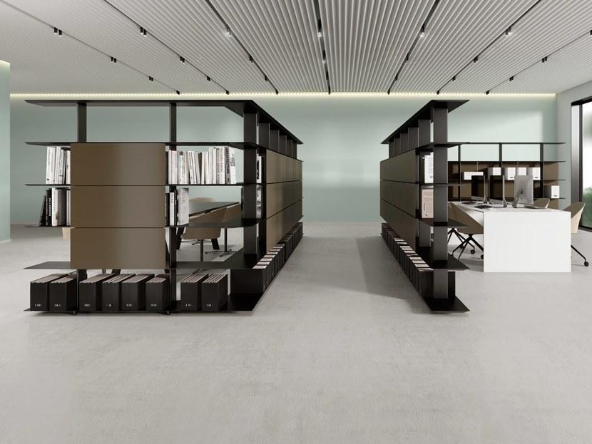 Systemtronic Книжный шкаф открытого типа из экструдированного алюминия Wing sun-id-1371896 - Вид №4