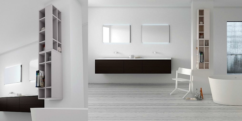 Подвесной модуль с полками ST221 Inbani Strato - Вид №1