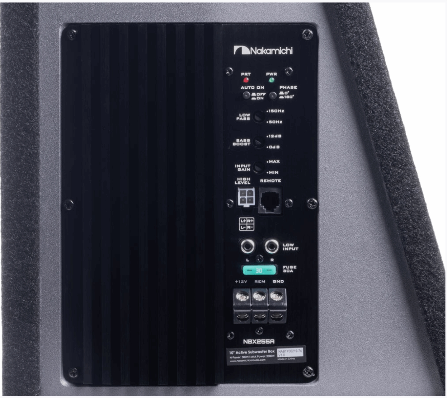 9171298 Автосабвуфер активный Nakamichi NAK-NBX255A STDN-0106812 - Вид №2