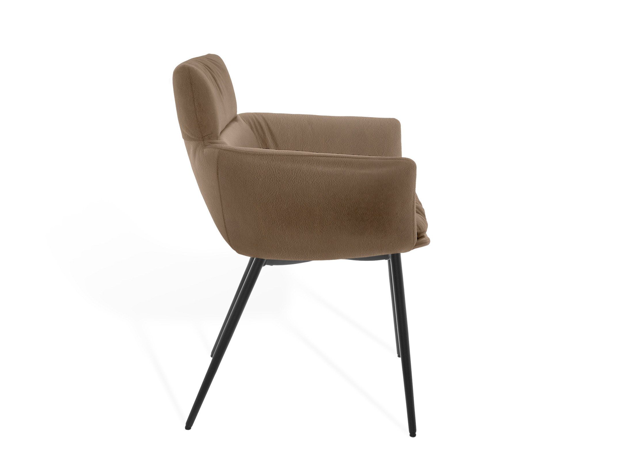 Мягкий стул с подлокотниками и основанием с 4 ножками KFF Faye ARCH-00120146 - Вид №7