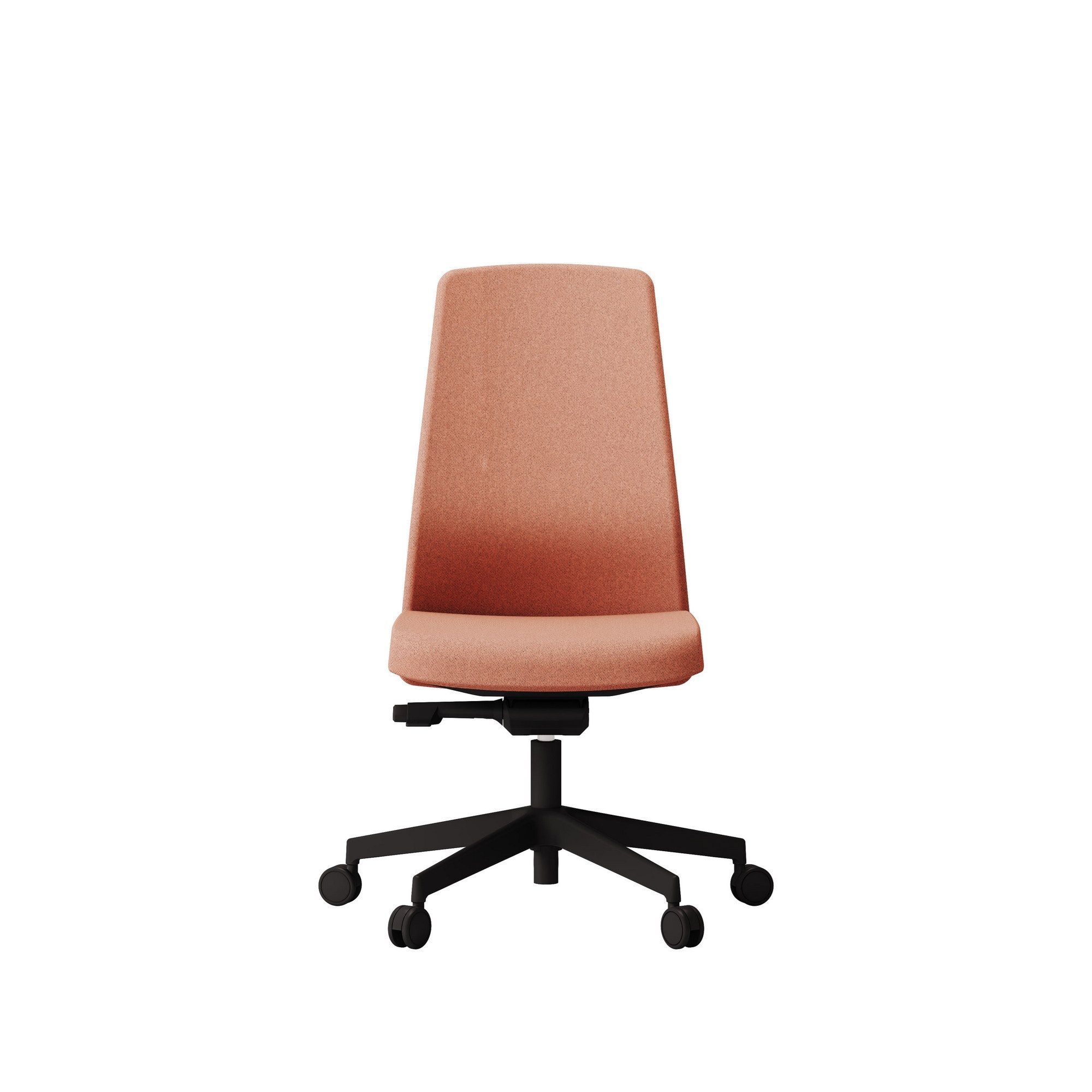 Тканевый регулируемый по высоте рабочий офисный стул с колесами Las Mobili обзор ARCH-00066803 - Вид №1