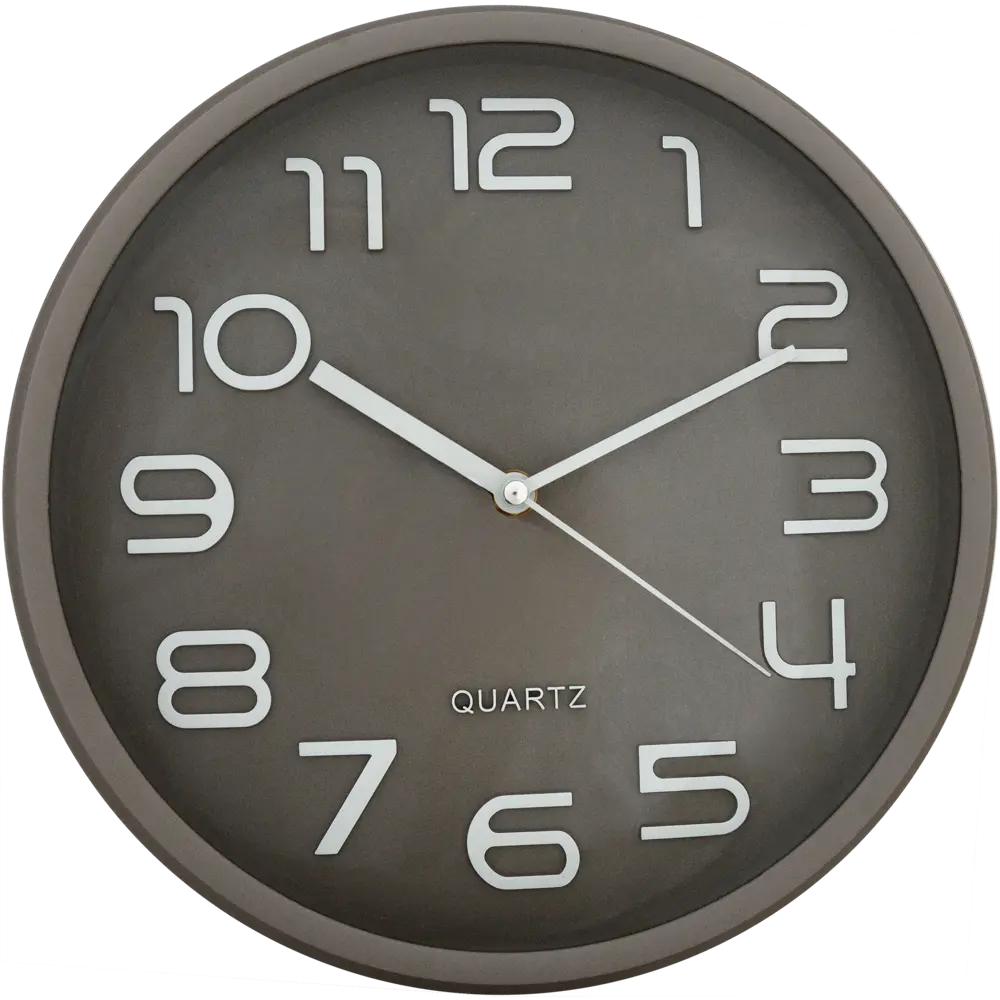 Часы настенные «Лофт» D30.5 см платик  цвет серый Santreyd STLM-2116161