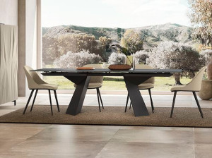 Технический керамический прямоугольный выдвижной стол