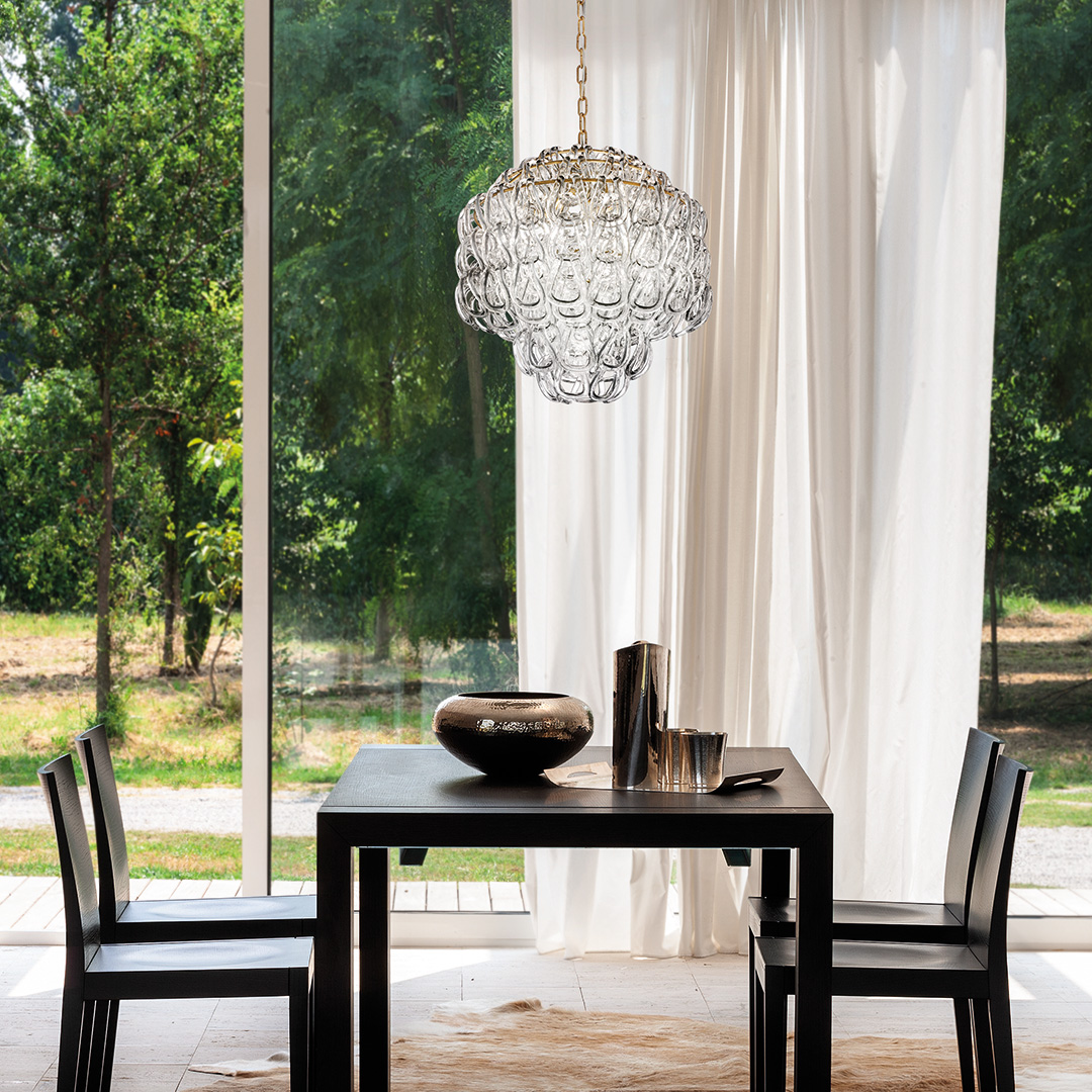 Vistosi GIOGALI SP 50 CR/TR BR SPGIOGACRBR подвесная люстра 68018 - Вид №1