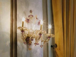 Sylcom Бра из стекла с кристаллами Rezzonico 1474