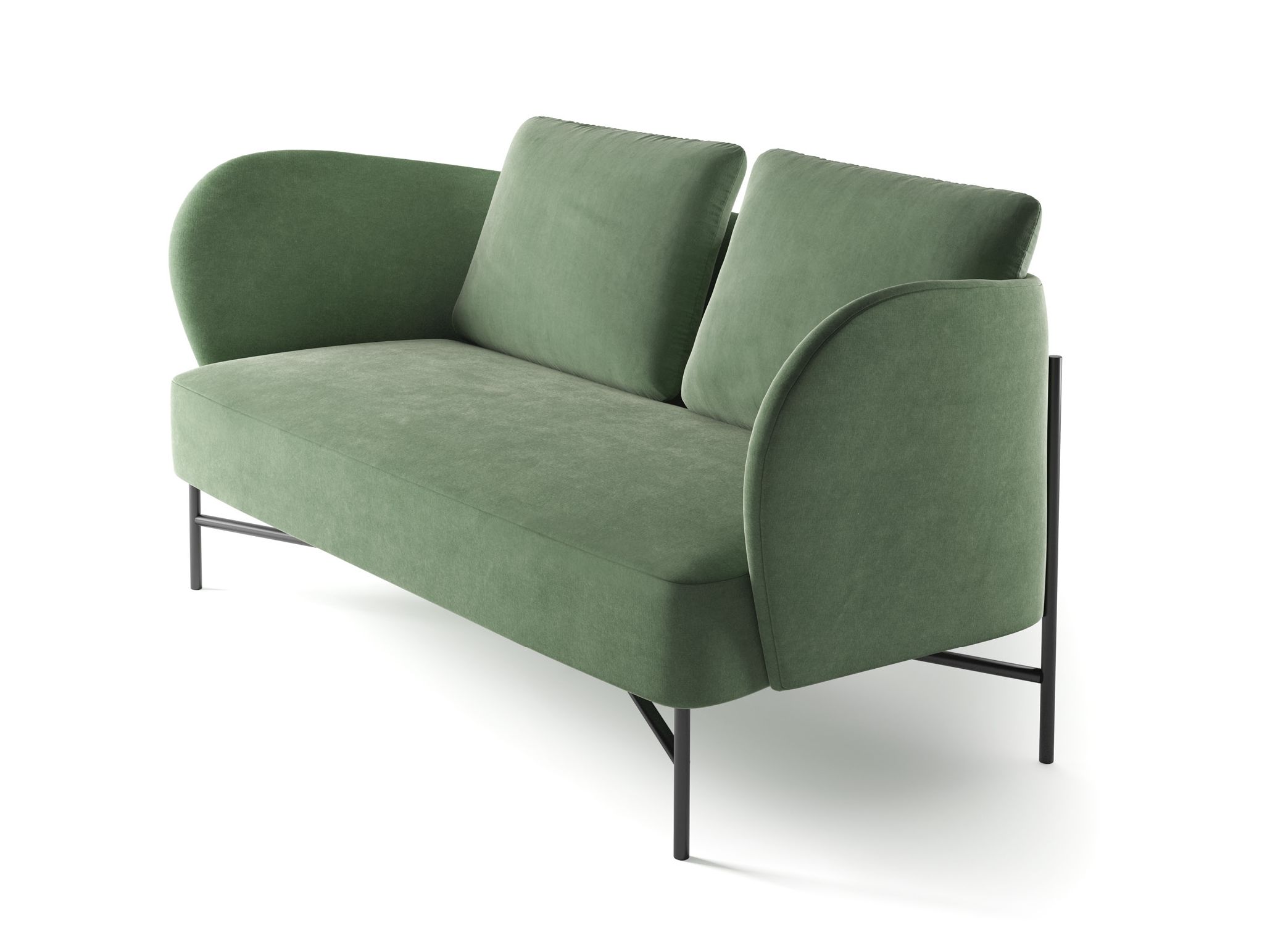 2-местный кожаный диван Innova Imbottiti цирк ARCH-00150799