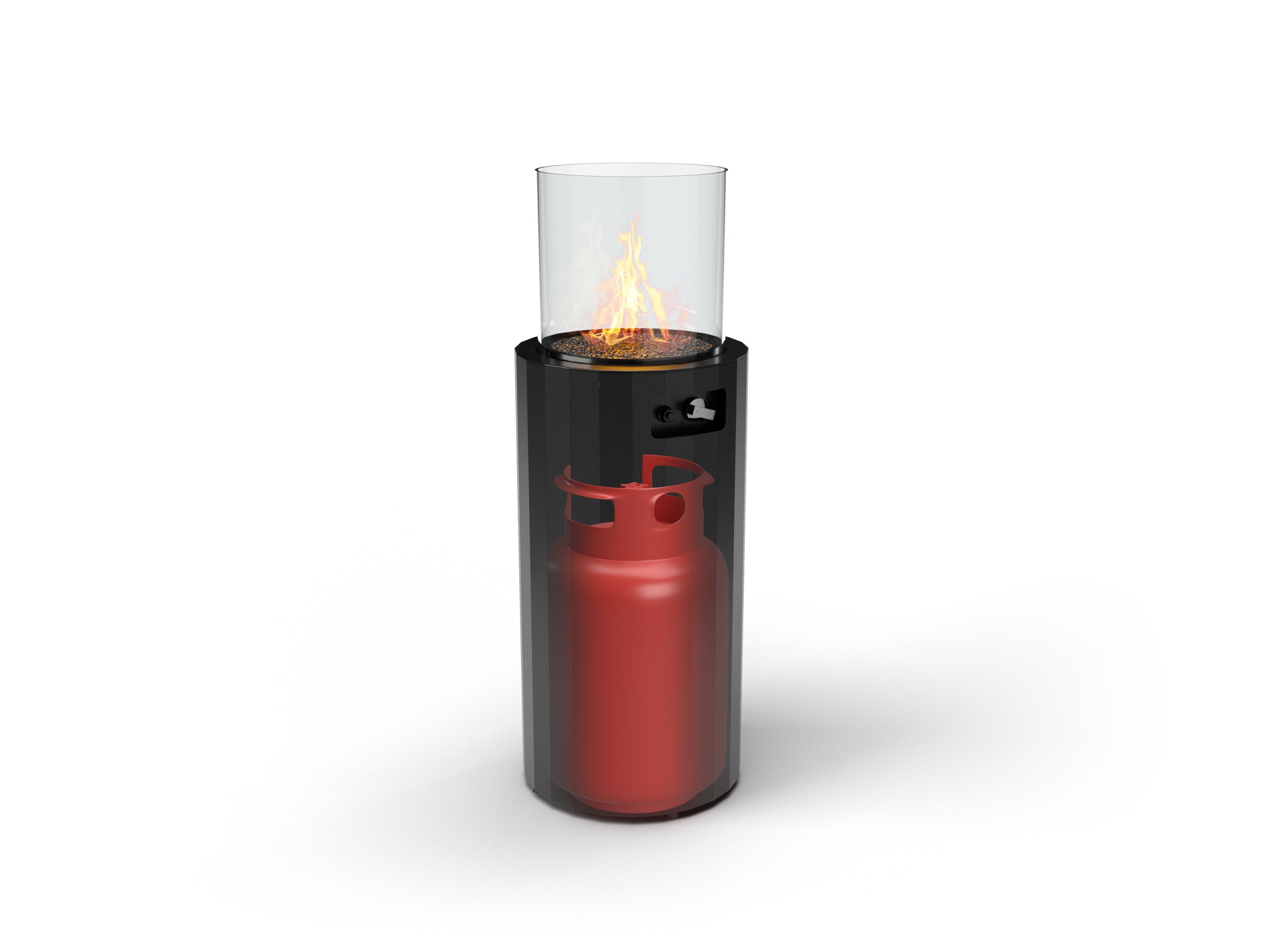 Отдельно стоящий газовый камин Planika BINO ARCH-00006119 - Вид №8