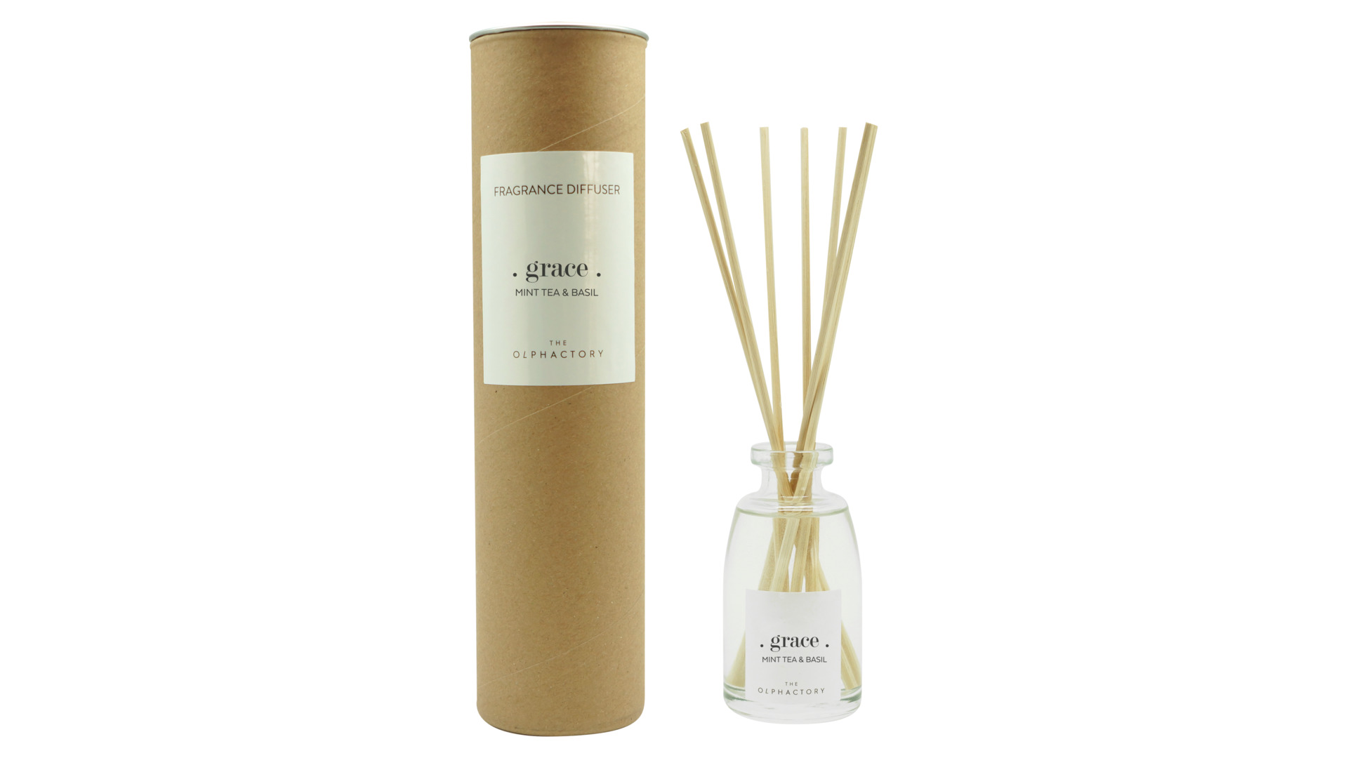 10656729 Ambientair Диффузор ароматический The Olphactory GRACE Мята и бализик 100 мл Стекло - Вид №1