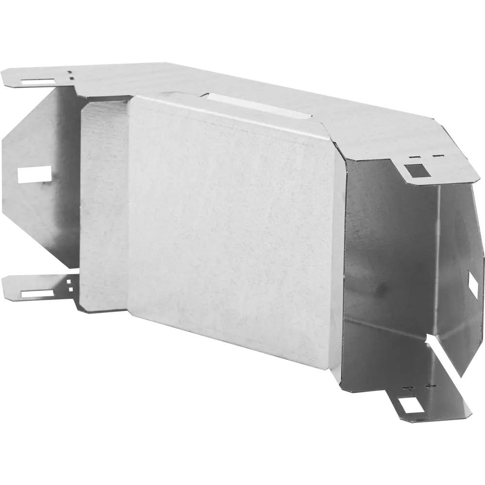 Поворот для кабель-канала внутренний TDM Electric 100x50 мм цвет серый STLM-2016674