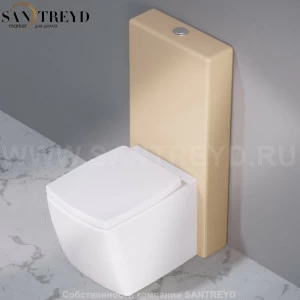 C301110 Компакт унитаз с бачком Бежевый A. e T. Italia WALL Италия