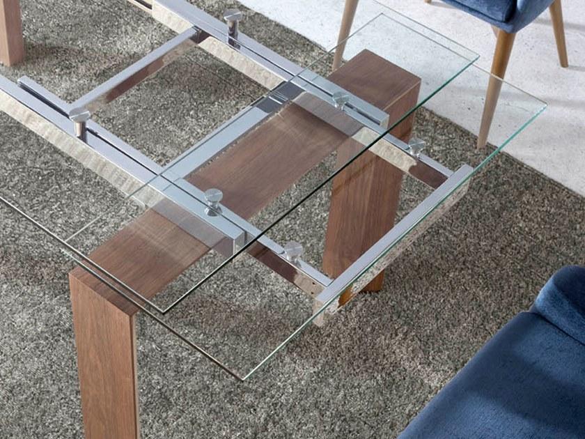 Angel Cerdá Раздвижной прямоугольный стеклянный стол Nature life 1007 Angel Cerda - Вид №2