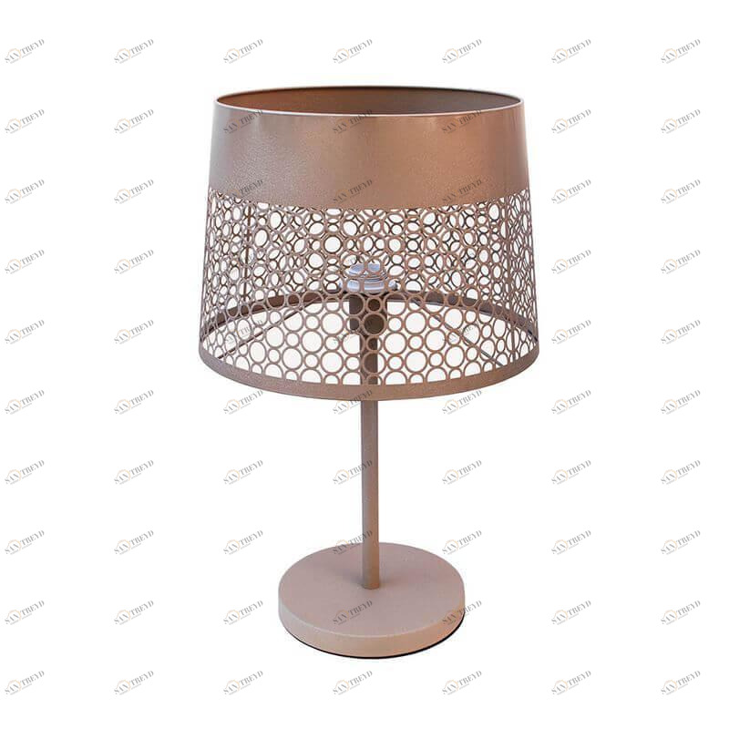 Лампа настольная кофейного цвета Seven Fires "Карвед" 39103.04.83.01C SEVEN FIRES КАРВЕД 00-3907819 Коричневый 