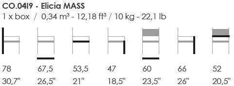 Fenabel Кресло из ткани с подлокотниками Elicia sun-id-1397836 - Вид №2