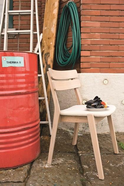 Very Wood Штабелируемый деревянный стул с открытой спинкой Frame sun-id-1445634 - Вид №4