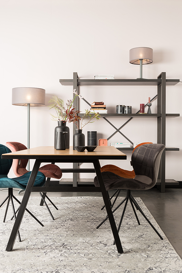 Лампа напольная Shelby, серая Zuiver 5100065 - Вид №1