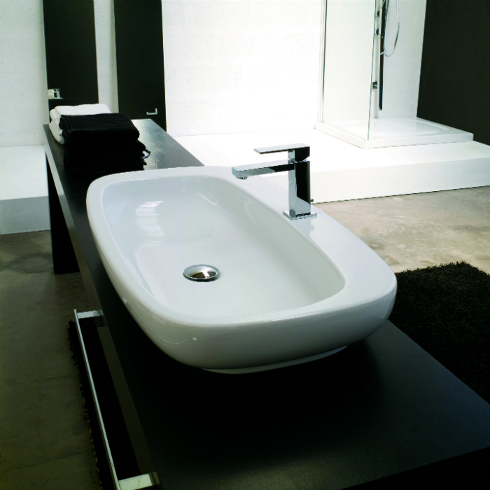 18919 Накладная раковина на столешницу  овальная Ceramica Hidra  - Вид №3