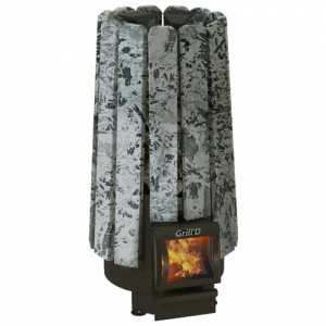 Печь для бани GRILL'D Cometa 180 Vega Stone Short с закрытой каменкой