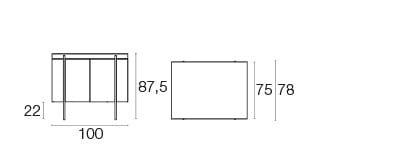 Нейтральный закрытый кухонный модуль emu Эмили ARCH-00080419 - Вид №2