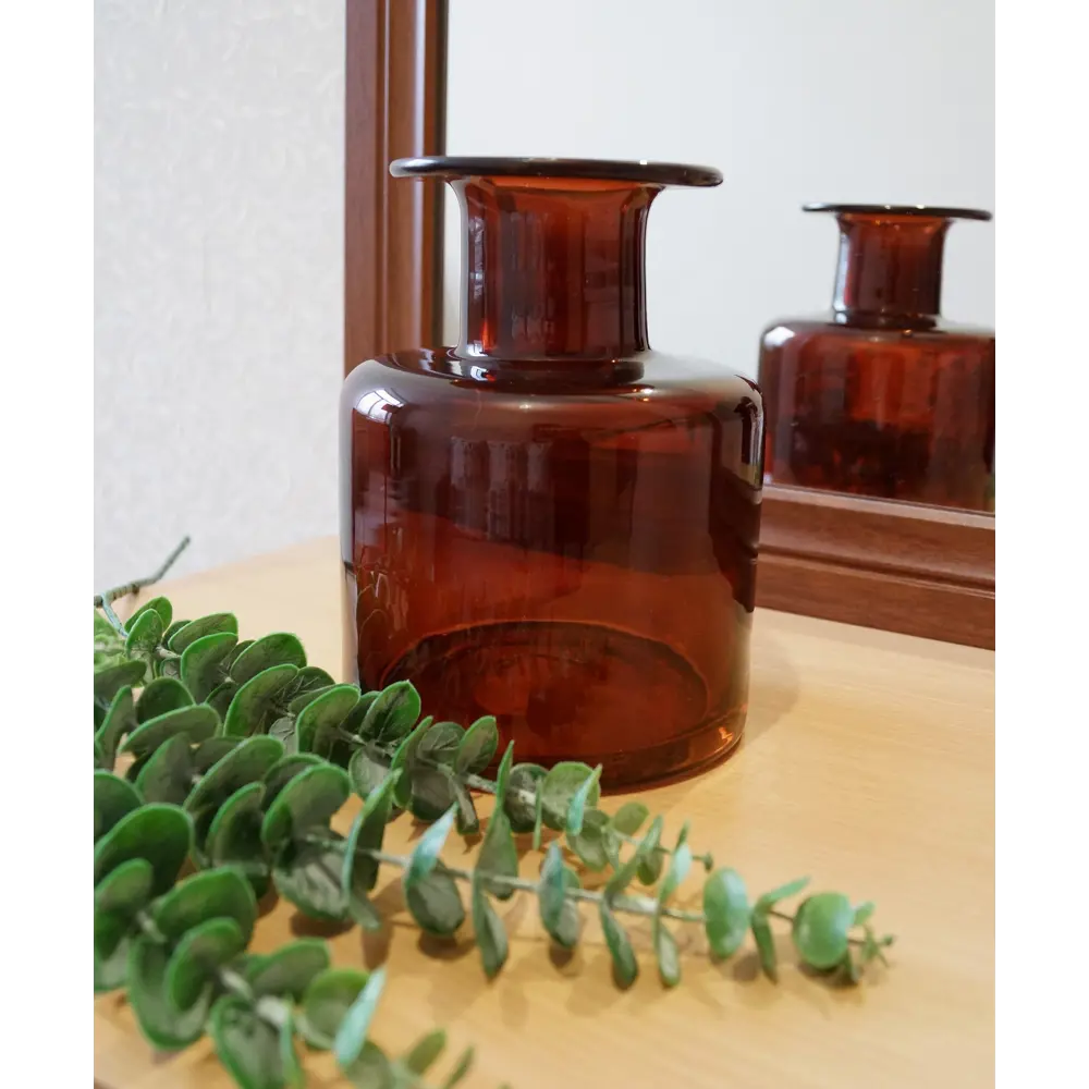 Ваза стекло цвет йодный 22 см EVIS STLM-2013061 - Вид №2