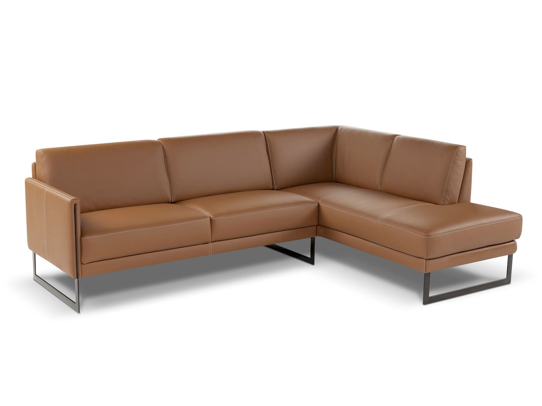 Кожаный модульный угловой диван Calia Italia премиум ARCH-00023155