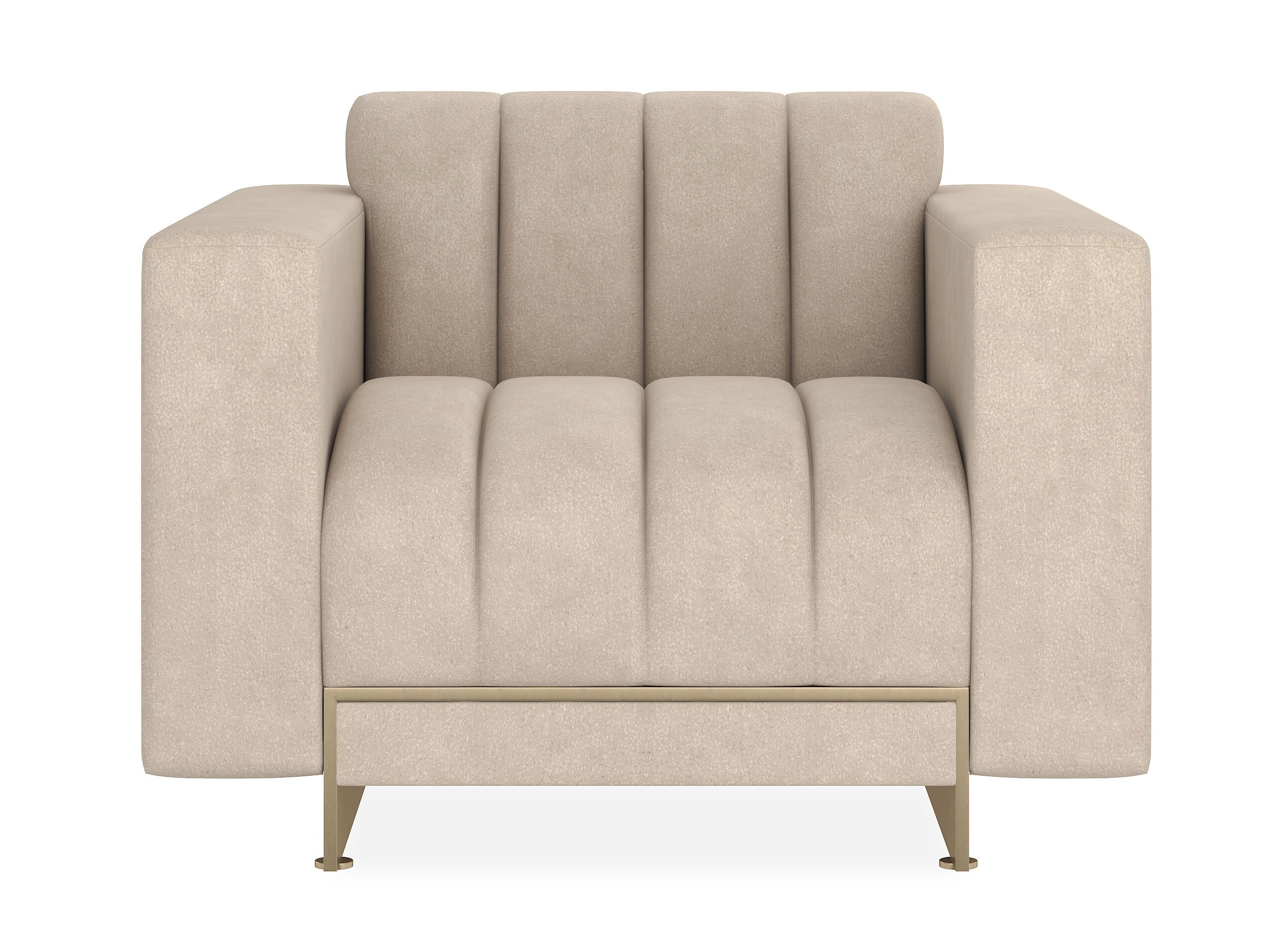 Тканевое кресло с подлокотниками Caracole Well Balanced ARCH-00106369