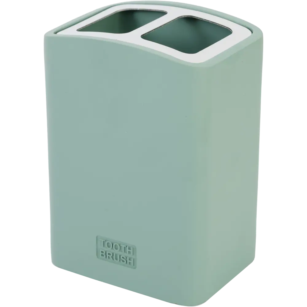 Стакан для зубных щеток Vidage La Verda Glavo полирезин цвет зеленый STLM-2189154