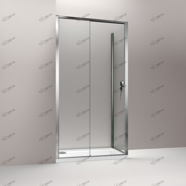 E87C150AL-GA Душевое ограждение с раздвижной дверью, левостороннее или правостороннее Jacobdelafon TORSION Santreyd