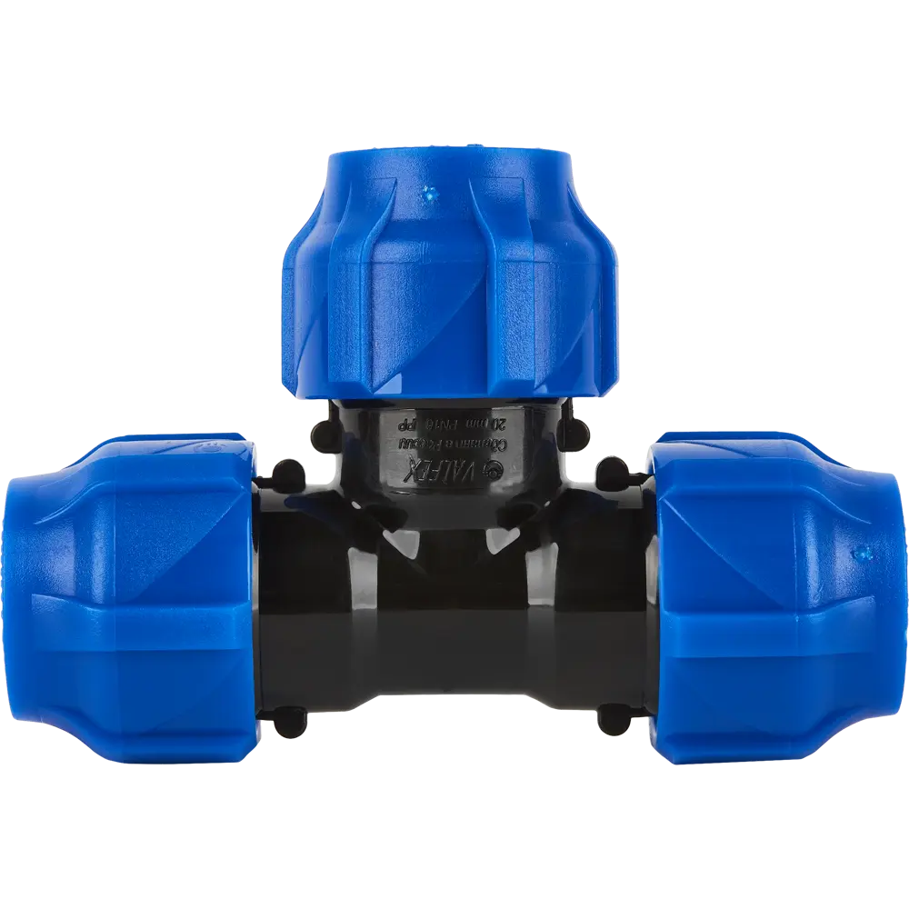 Тройник ПНД Valfex 20 мм 1210012202020 STLM-2087656