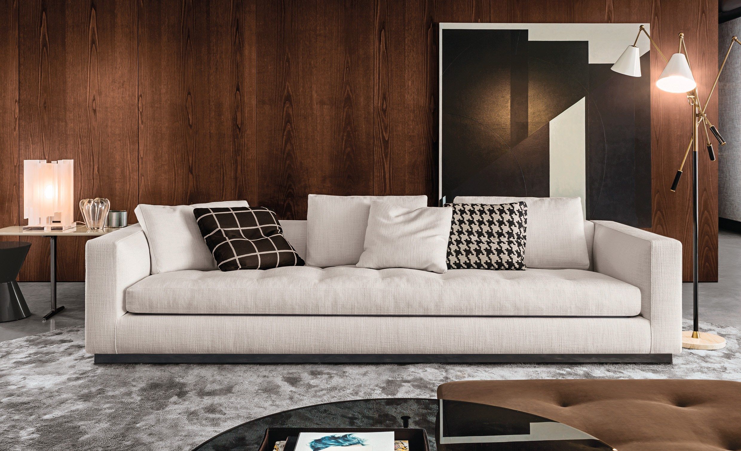 Кожаный диван Minotti Andersen System ARCH-00088984 - Вид №5